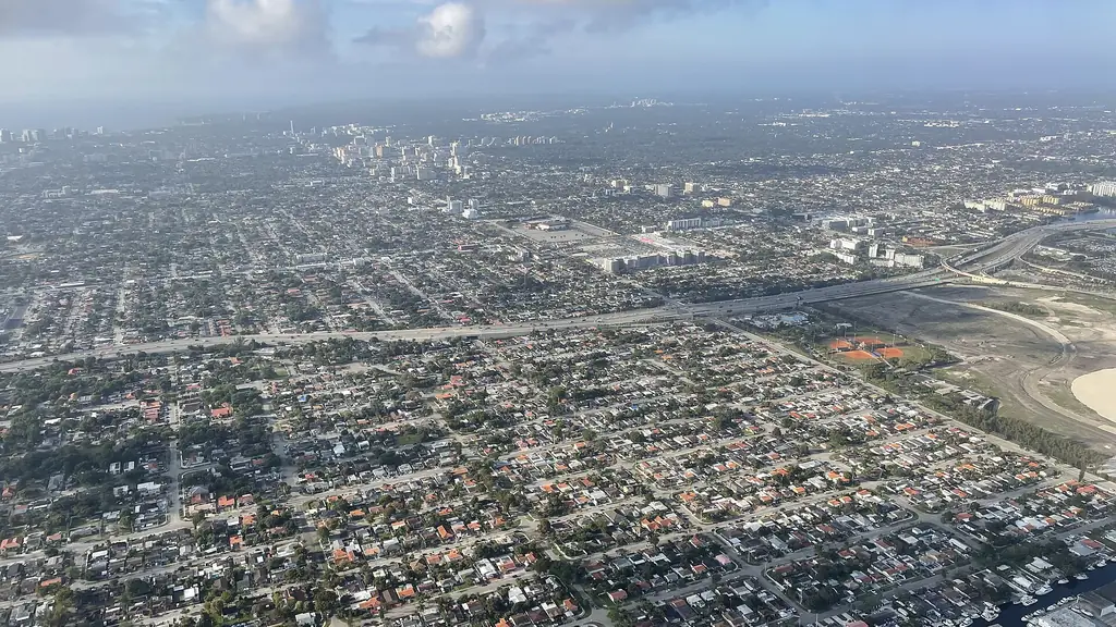 View of Grapeland Heights, Miami