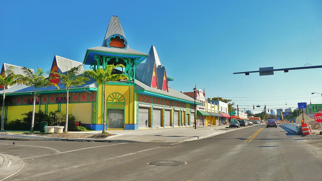 View of Little Haiti, Miami