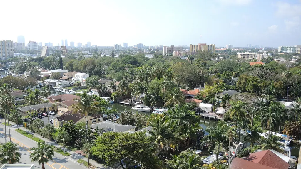 View of Spring Garden, Miami