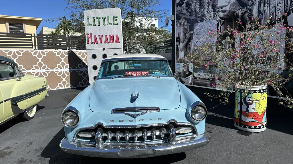 View of Calle Ocho Little Havana, Miami