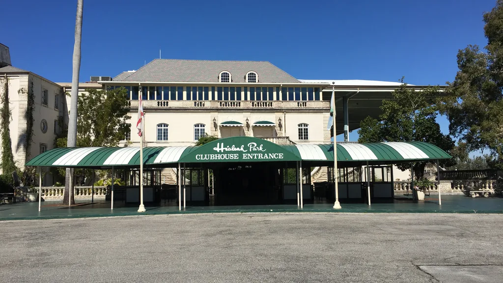 View of Hialeah Park, Miami